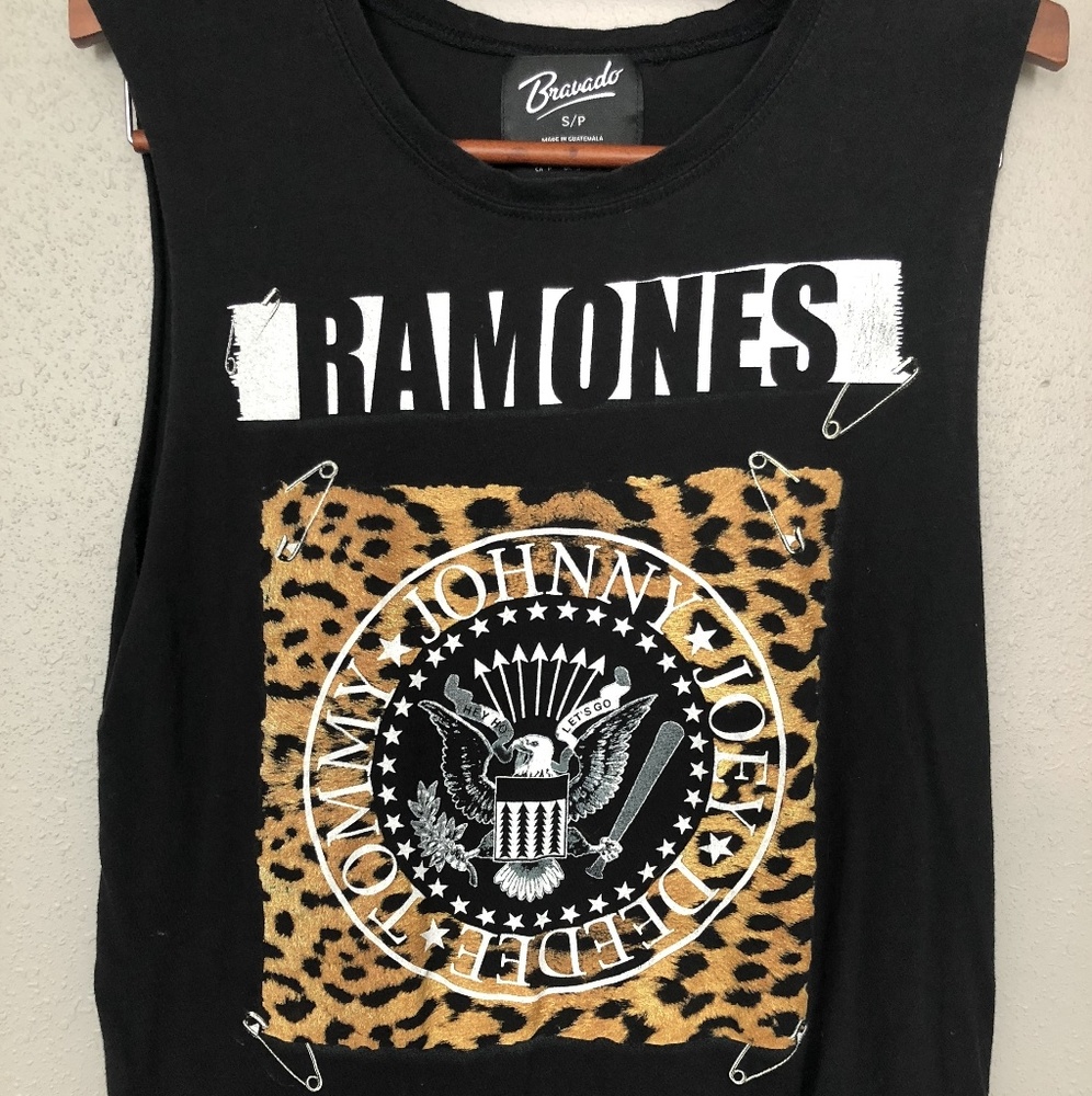 Ramones black tank top